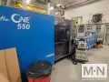 550 TON 62.9 OZ LS MTRON MODEL ONE 550i30 SERVO HYDRAULIC INJECTION MOLDING MACHINE MFG 2022 (2) AVAILABLE LOW HOURS
