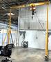2 Ton Caldwell Portable A-Frame Gantry Crane K90WLF-2-16/12, Like New