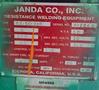 JANDA CO R2-50-36R BUTT WELDER 50 KVA 220V  36″ Throat USED