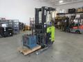 Clark NPR20 Electric Standing Reach Forklift with Auto 1000 24VCharger, 4000 LB Load Capacity- Auction Item