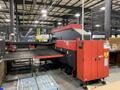 33 TON AMADA VIPROS 368 KING CNC TURRET PUNCH WITH LOADING TOWER AND UNLOADER SYSTEM. STOCK # 0848820