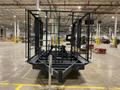 CUSTOM CAGE TRAILER (NO HITCH) 160” x 92” BED USED