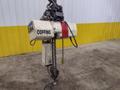 3 TON COFFING MODEL #EC6010 ELECTRIC CHAIN HOIST WITH TROLLEY: STOCK #23146