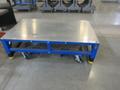 Built MB 1200 5' X 3' Portable Electric Lift Table w Fork Slots w Removable Top- Auction Item