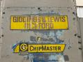 8&#039; ARM x 19&quot; GIDDINGS &amp; LEWIS MODEL #956-CHIPMASTER RADIAL ARM DRILL ON 360° T-SLOTTED BASE: STOCK #23539