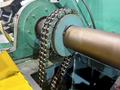 10,000 LBS X 24" X .105" ROWE ENTRY SERVO FEED LINE, COIL CAR, REEL, STRAIGHTENER, INDRAMAT SERVO FEED: YOBRO #24518