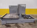 20,000 LBS X 54" X 36" BRANER HYDRAULIC COIL CAR UPENDER WITH POWER FEED CONVEYOR: YOBRO #25238