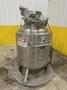 50 GALLON X 2 HP FELDMEIER STAINLESS STEEL HEATED TANK WITH AGITATION: STOCK #22121