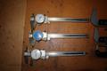 (3) 6" Verneer Calipers - Dial Type; (3) Micrometers 0-1, 1-2, 2-3"- Auction Item