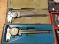 Vernier Calipers 0-6" and (1) 0-12", Various Brands- Auction Item