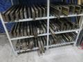 Press Brake Dies - Large Assortment on Storage Cart- Auction Item