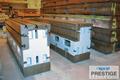 T-Slotted Riser Tables 42&quot; x 24&quot; x 127.5&quot; Cast Iron