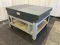 48" X 60" STARRETT GRANITE SURFACE PLATE WITH STAND: STOCK #80904
