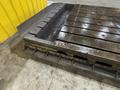 209&quot; X 88&quot; X 22&quot; INGERSOL HEAVY DUTY STEEL T SLOT PRECISION TABLE LAYOUT PLATE: YOBRO #24018