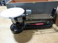 Central Scientific 1000g Triple Beam Weight Scale with Calibration Weights in Wooden Case- Auction Item