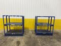 (4) 1,000 LB CAPACITY DIE RACKS W/ SLIDING SHELVES: YOBRO #24478