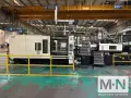 680 TON 101 OZ WOOJIN MODEL SM680 INJECTION MOLDING MACHINE MFG 2014