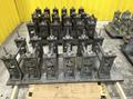6 STAND X 2" YODER Q-150 U JOINT DRIVE-RAFTED ROLLFORMER, W/ 7 RAFTS &amp; 42 STANDS. STOCK # 0771226