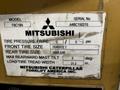 3500 LB MITSUBISHI MODEL FBC18N ELECTRIC FORKLIFT: STOCK #17436