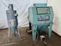 40" x 40" TRINCO 40X40SE DELUXE MANUAL BLAST CABINET &amp; DUST COLLECTOR: YOBRO #25758