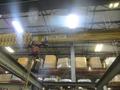 Overhead Shop Crane - Approx 16&#039; X 20&#039; Area with Aero Material Handling 1 Ton Under Slung Bridge Crane, ARO 1 Ton Air Operated Chain Hoist, 102&quot; Under the Hook- Auction Item