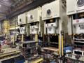 (3) 220 TON AIDA PRESS LINE, W/ STOCK FEEDER &amp; TRANSFER SYSTEM: STOCK #22200