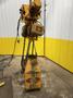 10,000 LB (5 TON) HARRINGTON MOTORIZED CHAIN HOIST W/ POWER TROLLEY: STOCK #19954
