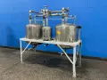 1 @ ~10 GALLONS 2 @ ~85 GALLONS 3-S/S TANK STILL