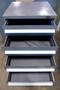 Vidmar Storage Cabinet, 7 Drawer, 30&quot;W x 27-3/4&quot;D x 59&quot;H