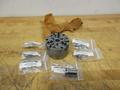 Microcentric 4-120-3, Rotating Air Chucks, 4" 3-Jaw with (6) 12 040 247 Spare Master Jaw Blanks  ***Looks New, Unused***- Auction Item