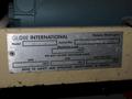 Globe International AA-2-36, 32" x 58" Scissor Table, 2000 LBS Lifting Capacity, Remote Foot Switch, Transition Ramp- Auction Item