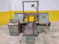 16" x 20" W.F. WELLS MODEL #F-16-2 HYDRAULIC  TWIN POST HORIZONTAL BANDSAW: STOCK #20094