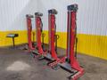 (4) 17,000 LBS EACH/68,000  LBS TOTAL EUROGAMMA  PORTABLE COLUMN LIFTS JACKS : STOCK #19497