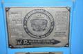 120 GALLON J.P. WHIRLPOOL 120.R.E. ELECTRIC PARTS WASHER. STOCK # 1053322
