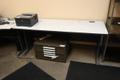 Corner 3 Piece Desk and Tables, Matching, 1 Drawer - NO CONTENTS- Auction Item