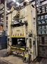250 TON DANLY S2-250-72-42 STRAIGHT SIDE DOUBLE CRANK PRESS. STOCK # 0341625