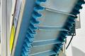 EMI Plastics Equipment  |  EAC12 - 48 - 40  |  12” x 48" Incline Belt Conveyor
