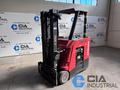2020 - 3,500 LB. RAYMOND MODEL 425-C35TT STAND-UP ELECTRIC FORKLIFT
