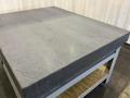 48" X 60" STARRETT GRANITE SURFACE PLATE WITH STAND: STOCK #80904