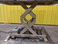 4,000 LBS X 72" X 36" GLOBE INTERNATIONAL HYDRAULIC SCISSOR LIFT TABLE, 110V: STOCK #20941