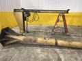 1000 LB (1/2 TON) X 8&#039; X 10&#039; P&amp;H SPECTRUM FREE STANDING JIB CRANE &amp; P&amp;H POWERED HOIST: STOCK #20216