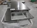 Haas Front Shelving Unit, With Writing Table &amp; Sliding Drawer Storage Tray (21)- Auction Item