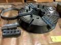 Used, 24&quot; Manual 4-Jaw Chuck with 8&quot; Thru Hole