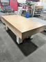 USED STARRETT CRYSTAL PINK 8&#039; X 4&#039; X 10&quot; GRANITE SURFACE PLATE WITH STAND, Stock# 11150