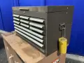 KENNEDY, KNAACK 13 TOOL BOX COMPARTMENTS, 4 TOOL CABINET DRAWERS MACHINIST TOOL BOX, JOBMASTER ROLLING WORKBENCH ASSEMBLY  -  JOBMASTER 44