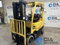 2021 - 5,000 LB. HYSTER S50FT SOLID TIRE LP GAS FORKLIFT