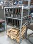 Press Brake Dies on Portable Rack w Contents- Auction Item