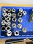 Hardinge 5C Collets New and Used, Assorted Sizes with Various Collet Back Stops- Auction Item