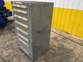 8 DRAWER LYON 30" X 27.5" X 59" INDUSTRIAL PARTS STORAGE CABINET: YOBRO #24024