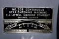 12&quot; x .050&quot;  LITTELL STRAIGHTENER